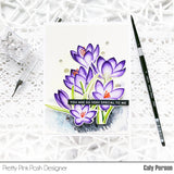 Crocus Flowers Stamp Set