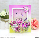 Crocus Flowers Coordinating Dies