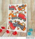 Construction Trucks Stamp Set