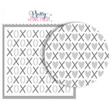 Layered XOXO Stencils (3 Pack)