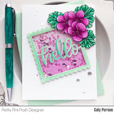 Geraniums Stamp Set