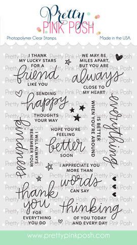 Thoughtful Greetings Stamp Set