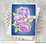 Peonies Stamp Set