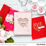 Floral Hearts Stamp Set