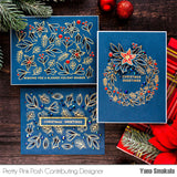 Winter Wreath Stamp Set