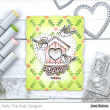 Spring Birdhouses Stamp Set