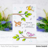 Spring Birdhouses Stamp Set