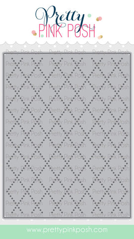 Argyle Pierced Plate Die