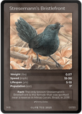 B001R Stresemann's Bristlefront Rare