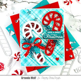 Candy Cane Stripes Stencil