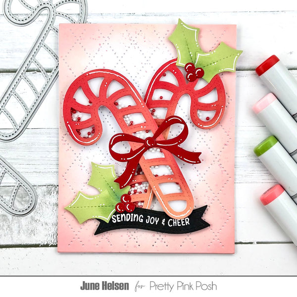 Argyle Pierced Plate Die – Pretty Pink Posh LLC