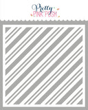 Candy Cane Stripes Stencil
