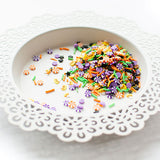 Candy Corn Carnival Clay Confetti