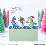 Christmas Dinosaurs Stamp Set