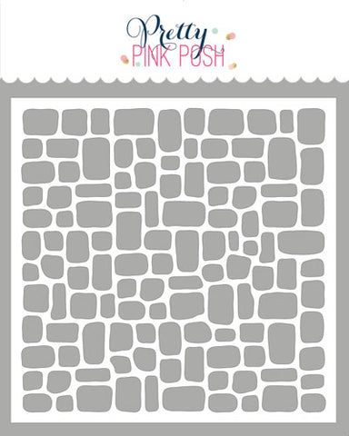 Cobblestone Stencil