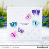 Layered Butterfly Lattice Stencils (2 Pack)