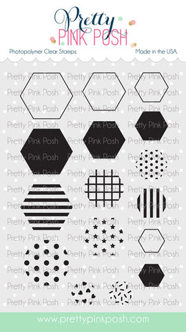 Decorative Hexagons Stamp Set