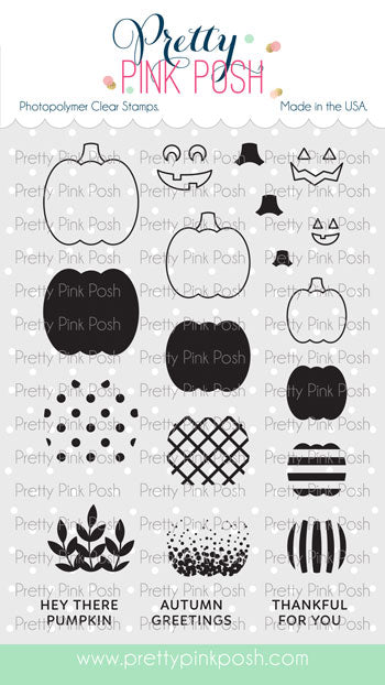 Decorative Pumpkins Stamp Set