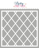 Diamond Grid Stencil