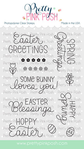 Easter Greetings Stamp Set