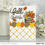 Layered Leaf Lattice Stencils (2 Pack)