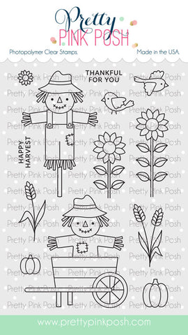 Fall Scarecrows Stamp Set