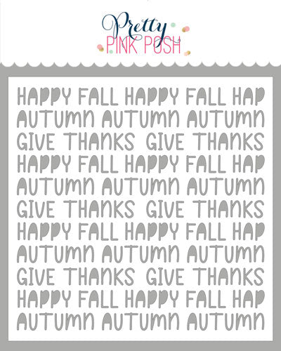 Fall Words Fall Words