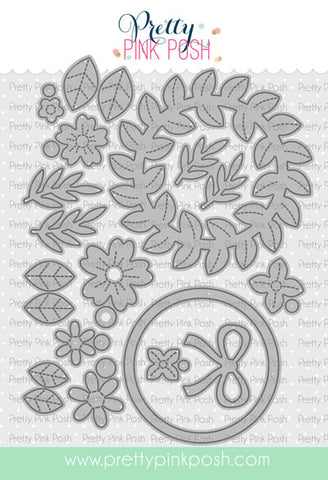 Floral Wreath Builder Dies