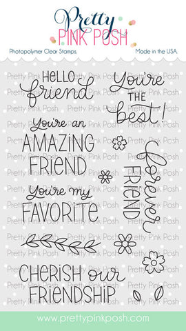 Friend Greetings Stamp Set