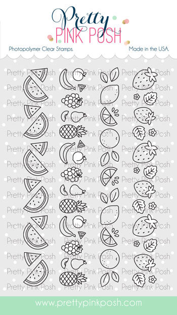 Fruit Borders Stamp Set