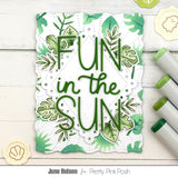 Layered Tropical Leaves Stencils (2 Pack)