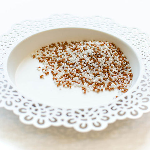 Gingerbread Shaker Beads