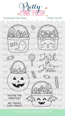 Halloween Treat Buckets Stamp Set