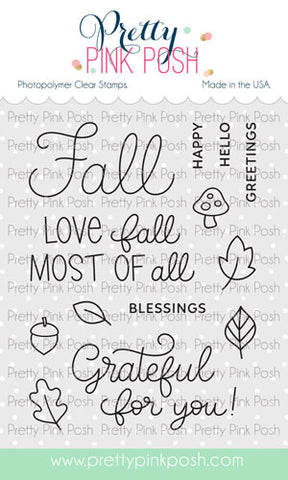 Happy Fall Stamp Set