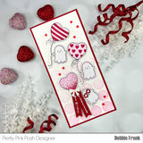 Heart Balloons Stamp Set