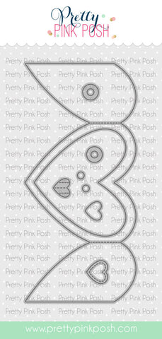 Heart Card Base Dies