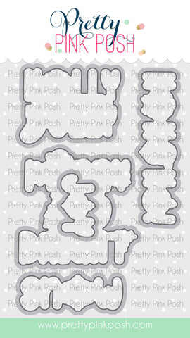 Holiday Word Scenes Coordinating Dies