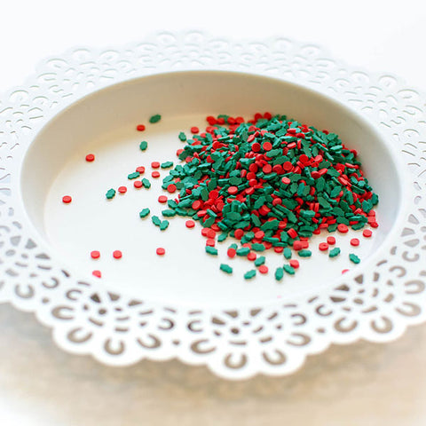 Holly Berries Clay Confetti