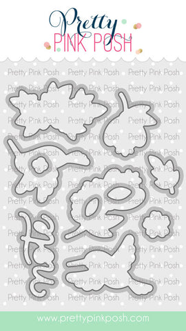 Hummingbird Floral Coordinating Dies