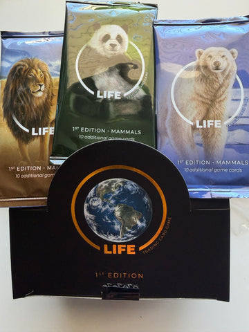 *(3) Sealed Packs of 1st Edition Mammals From Alpha Booster. One Pack Of Each Artwork