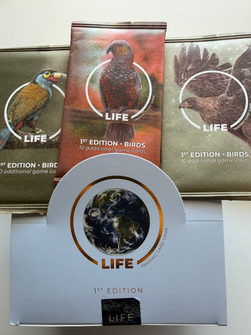*(3) Sealed Packs of 1st Edition Birds. One Pack Of Each Artwork.