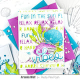 Summer Words Stencil