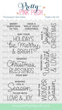 Inside Sentiments: Christmas Stamp Set