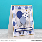 Layered Balloons Stencils (3 Pack)