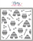 Layered Bee Additions Stencils (2 Pack)
