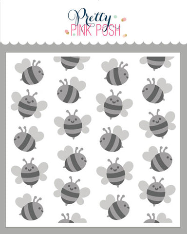 Layered Bees Stencils (3 Pack)