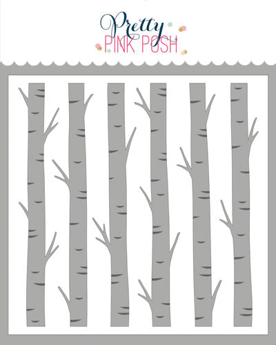 Layered Birch Trees Layered Birch Trees