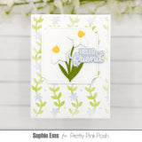 Layered Blooming Vines Stencils (2 Pack)