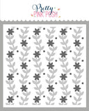 Layered Blooming Vines Stencils (2 Pack)