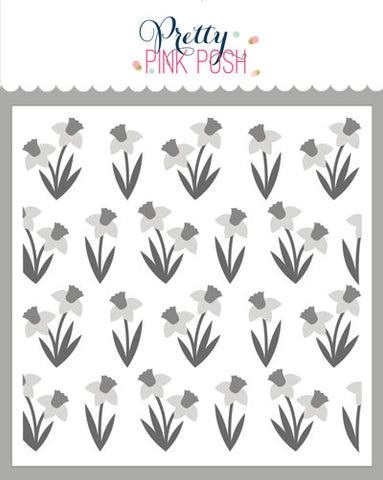 Layered Daffodils Stencils (3 Pack)